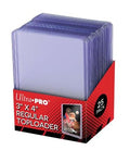 UP - Toploader - 3" x 4" Klar Regular (25 bitar) Ultra Pro