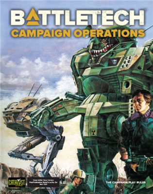 BattleTech Campaign Operations - Regelutvidgning Catalyst Game Labs