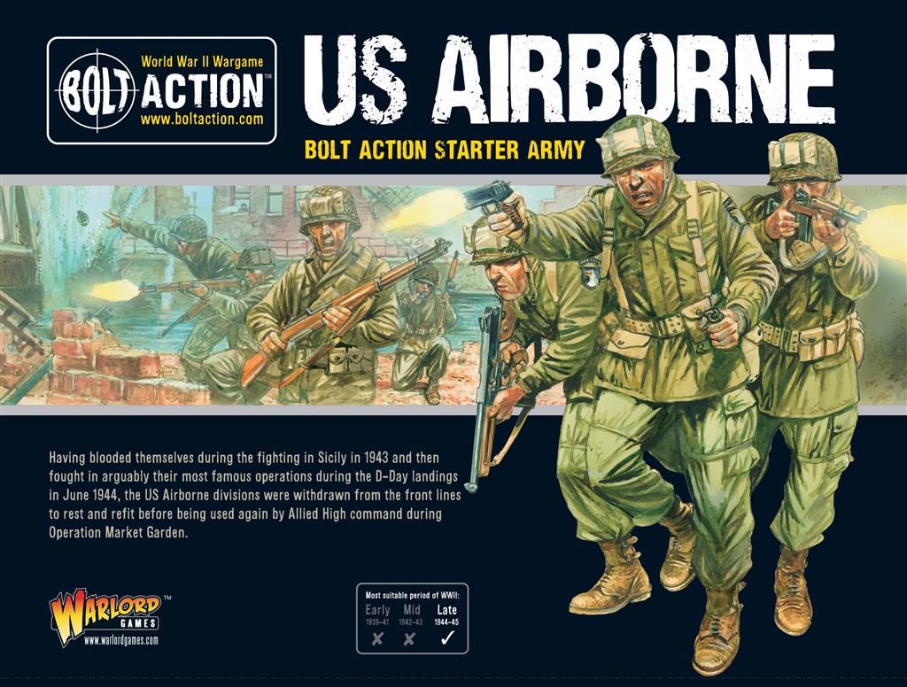 Bolt Action - US Airborne Startarmé Warlord Games