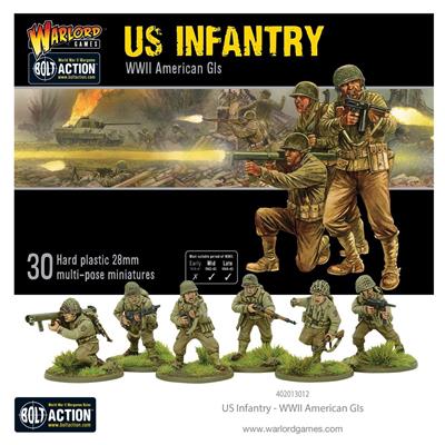 Bolt Action - US Infanteri Miniatyrer Warlord Games