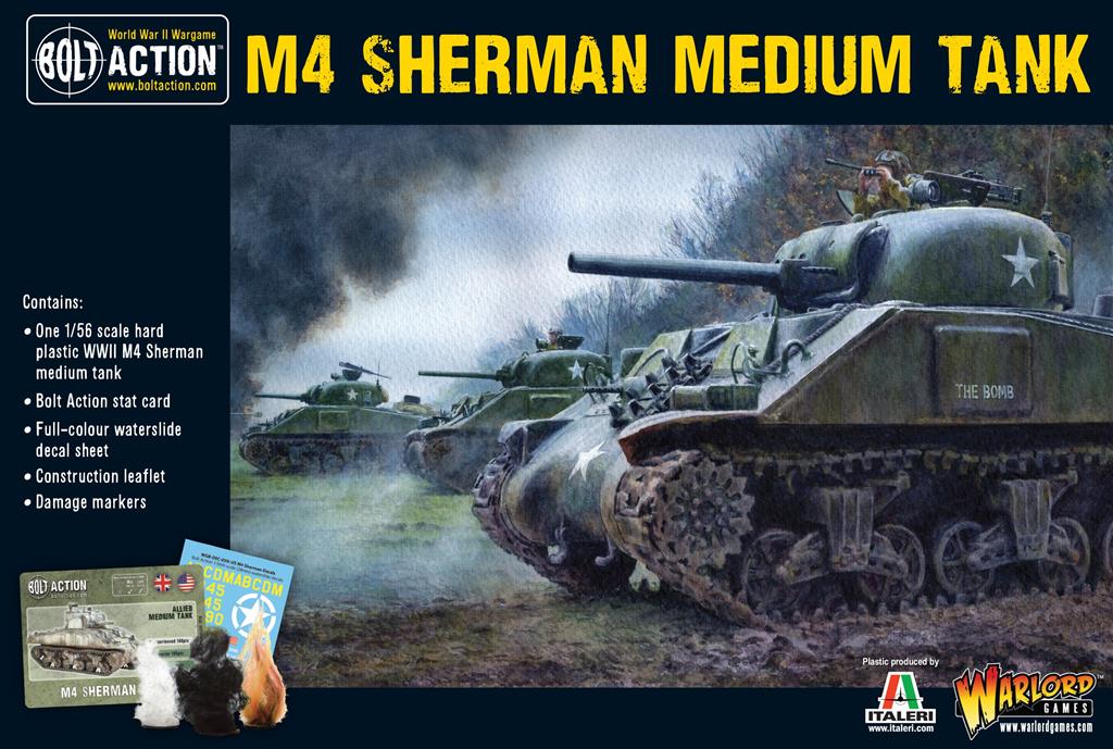 Bolt Action - M4 Sherman (75) Warlord Games