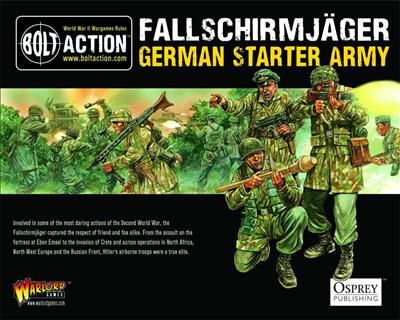Fallschirmjager Startarmé - Bolt Action Warlord Games