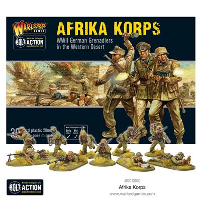 Bolt Action - Afrika Korps Infantry - EN Warlord Games