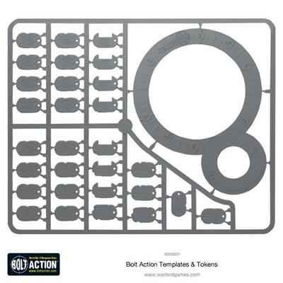 Bolt Action Templates för Second Edition