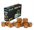 Bolt Action - Bolt Action Orders Dice - Brown (12)