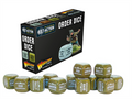 Bolt Action Order Dice - Olive Drab (12-pack) Warlord Games