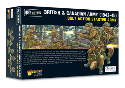 Bolt Action - Brittiska och Kanadensiska Armén (1943-45) Startarmé