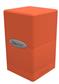 UP - Deck Box - Satin Tower - Pumpkin Orange Ultra Pro