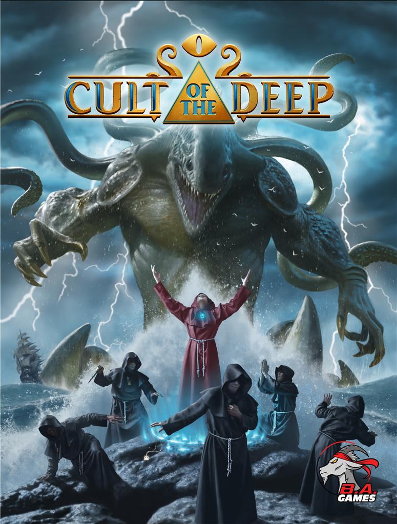 Cult of the Deep - Dolda Rollspel för 4-8 Spelare B.A. Games