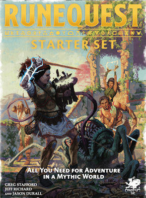 RuneQuest Starter Set - Magi, Myt och Makt Chaosium