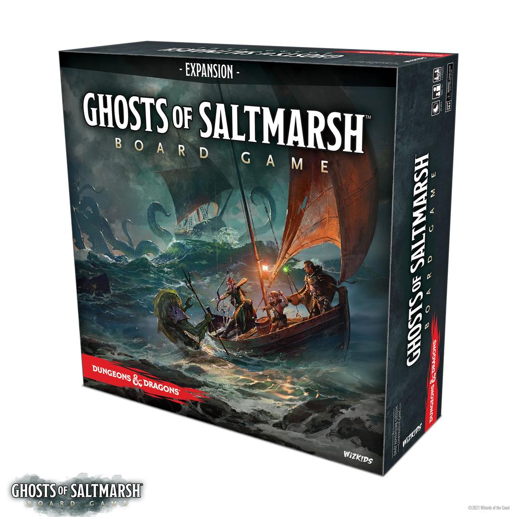 Dungeons & Dragons: Ghosts of Saltmarsh - Äventyrssystem Brädspel Expansion (Standard Edition)