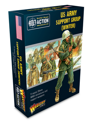 Bolt Action - US Army Winter Support Group Warlord Games