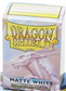 Dragon Shield Standard Sleeves - Matte White (100 Sleeves) Arcane Tinmen