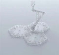 Gundam Tillbehör - Action Base 4 (Transparent) Bandai