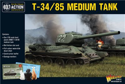 Bolt Action - T34/85 Medium Tank Warlord Games