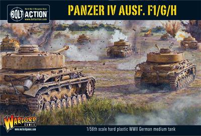 Bolt Action - Panzer IV Ausf. F1/G/H Medeltank Warlord Games