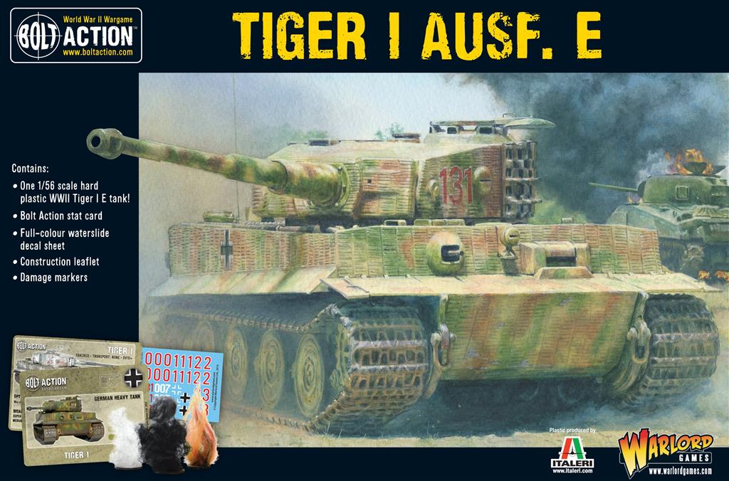Bolt Action - Tiger I Stridsvagn Modell Warlord Games
