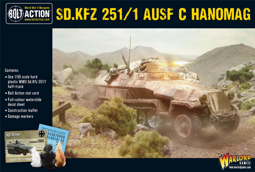 Bolt Action - Sd.Kfz 251/1 Ausf C Hanomag Warlord Games