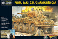 Puma Sd.Kfz 234/2 Beväpnad Bil - Bolt Action Warlord Games