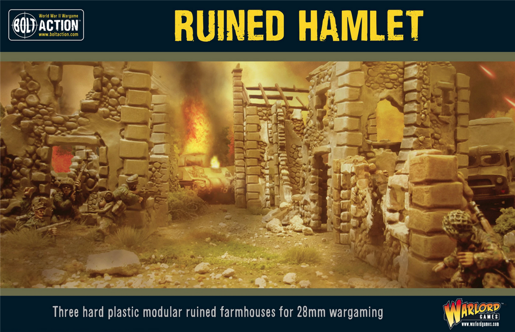 Bolt Action - Ruined Hamlet Set Warlord Games