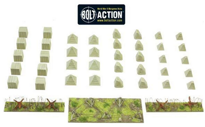 Bolt Action - Scenery Anti-Tank Obstacles Warlord Games