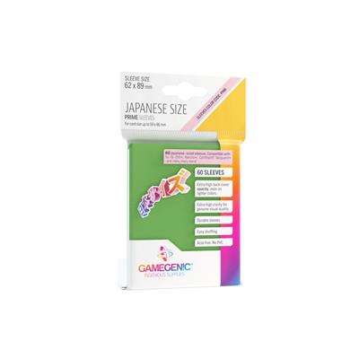 Gamegenic - PRIME Japansk Storlagsfickor Grön (60 Fickor) Gamegenic