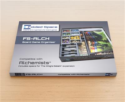 Insert för Alchemists och The King's Golem Expansion Folded Space