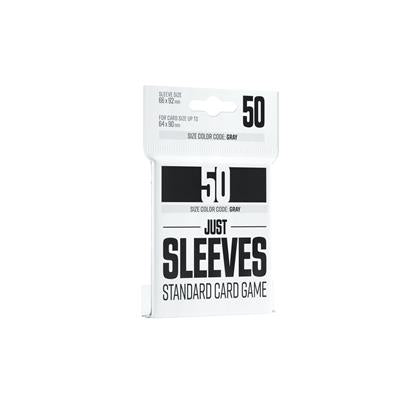 Just Sleeves - Standard Kortspel Svart (50 Sleeves) Gamegenic