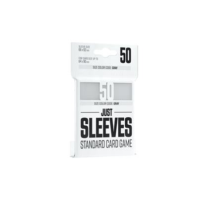 Just Sleeves - Standard Kortspel Vit (50 Sleeves) Gamegenic