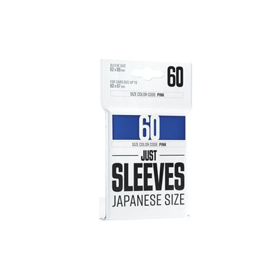 Just Sleeves - Japansk Storlek Blå (60 Sleeves) Gamegenic