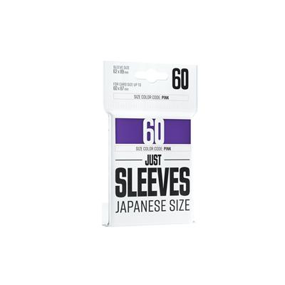 Just Sleeves - Japansk Storlek Lila (60 Sleever) Gamegenic