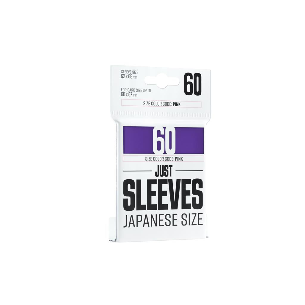 Just Sleeves - Japansk Storlek Lila (60 Sleever) Gamegenic