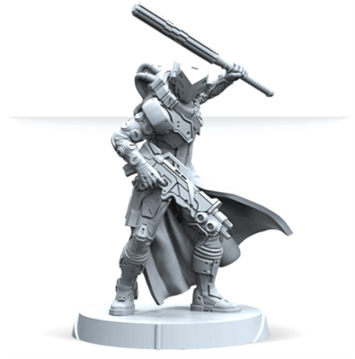 Infinity: Cyberghost (Hacker, Pitcher) - EN Corvus Belli