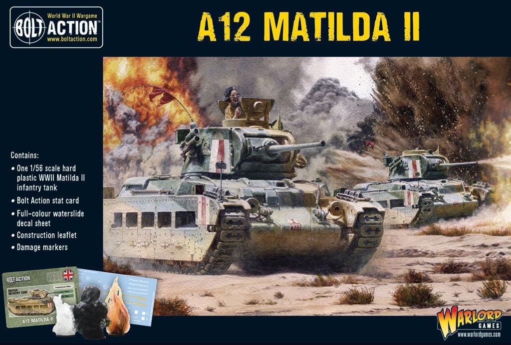 Bolt Action - A12 Matilda II Infanteristridsvagn Warlord Games