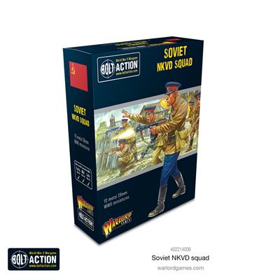 Bolt Action - Sovjet NKVD Squad - EN Warlord Games