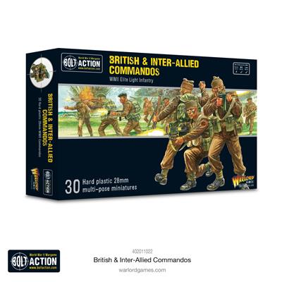 Bolt Action - British & Inter-Allied Commandos - EN Warlord Games