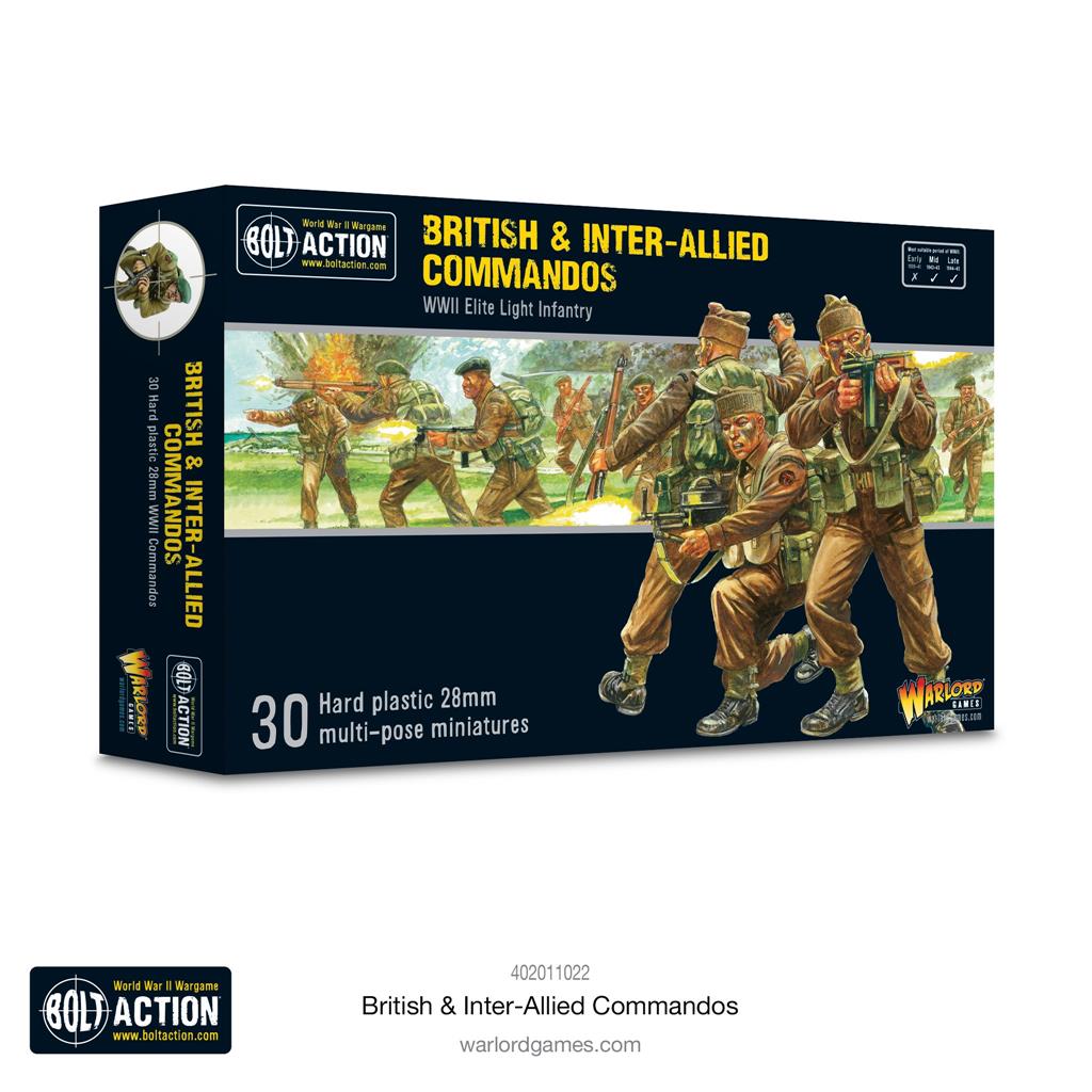 Bolt Action - British & Inter-Allied Commandos - EN Warlord Games
