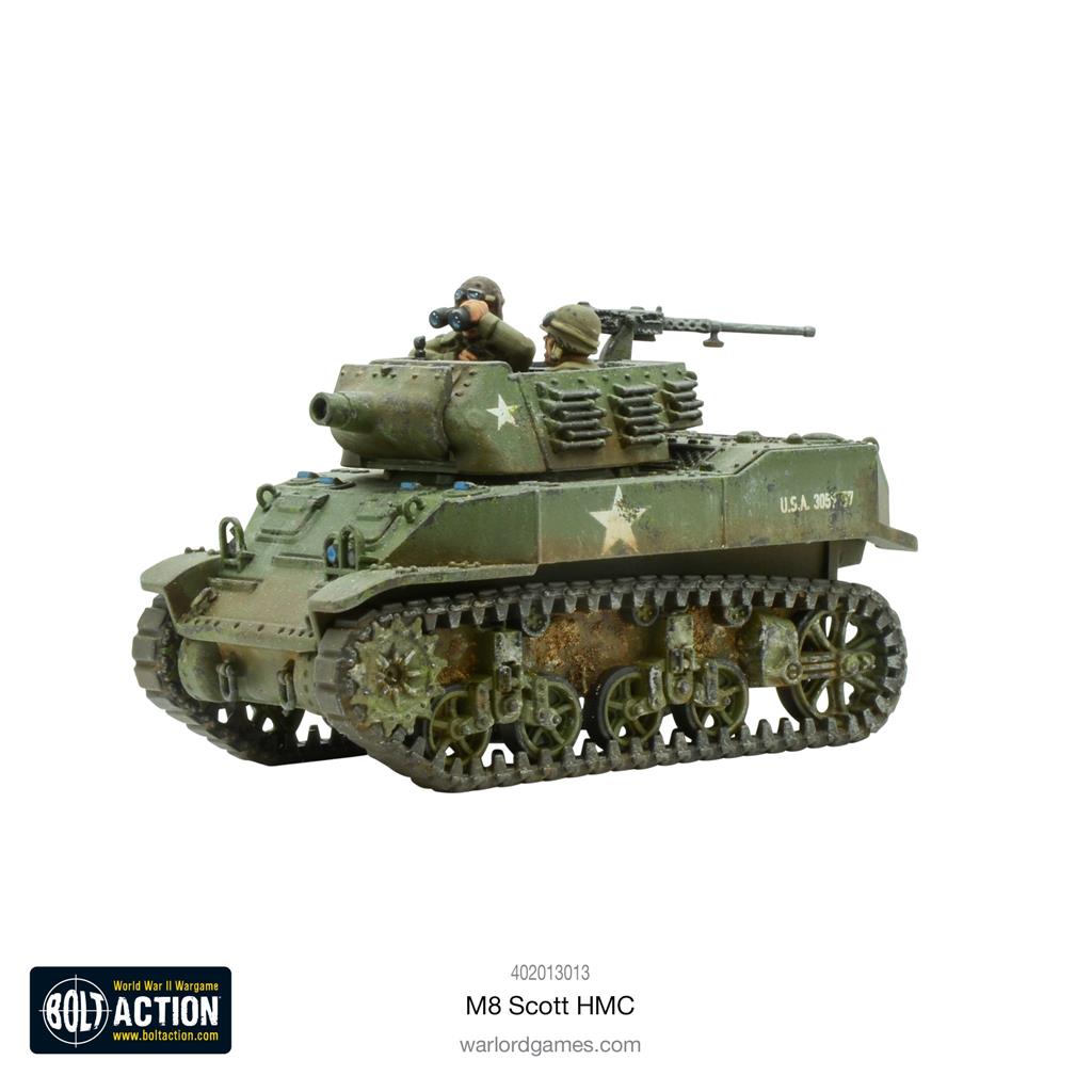 Bolt Action - M8 Scott HMC Warlord Games