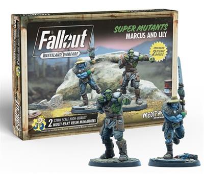Fallout: Wasteland Warfare - Super Mutants: Marcus och Lily Modiphius Entertainment
