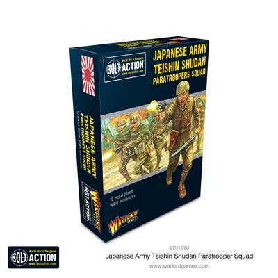 Bolt Action - Japanska Teishin Shudan Fallskärmsjägar Grupp - EN Warlord Games
