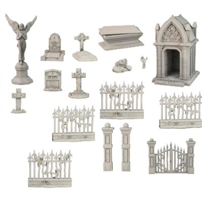 Terrain Crate - Kyrkogård - EN Mantic Games