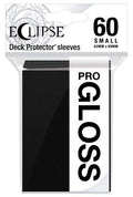 UP - Small Sleeves - Gloss Eclipse - Jet Black (60 Sleeves) Ultra Pro