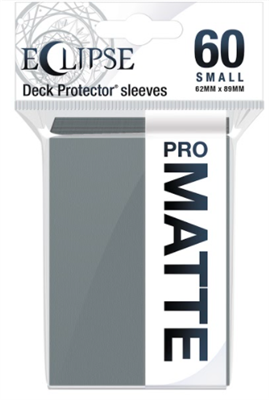 UP - Eclipse Matte Small Sleeves: Smoke Grey (60 Sleeves) Ultra Pro