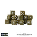 Bolt Action - Allies Star D6 Tärningspaket (16 st) Warlord Games