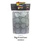 Blandade Runda Plastbaser - 45 St Warlord Games