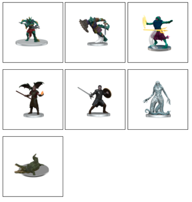D&D Icons of the Realms: Saltmarsh: Box 2 - EN WizKids/NECA