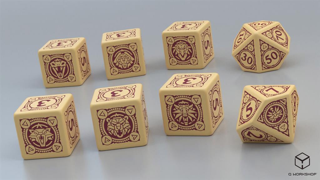 The Witcher TTRPG: Essentials Dice Set R. Talsorian Games