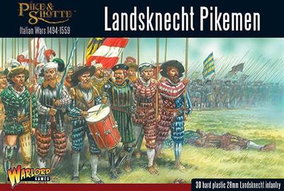 Pike & Shotte - Landsknechts Pikemen - EN Warlord Games