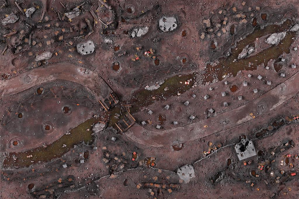 Death Valley 44"x60" Gaming Mat 2.0 Kraken Wargames