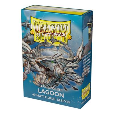 Dragon Shield Japansk Stl Dual Matte Sleeves - Lagoon 'Saras' (60 Sleeves) Arcane Tinmen